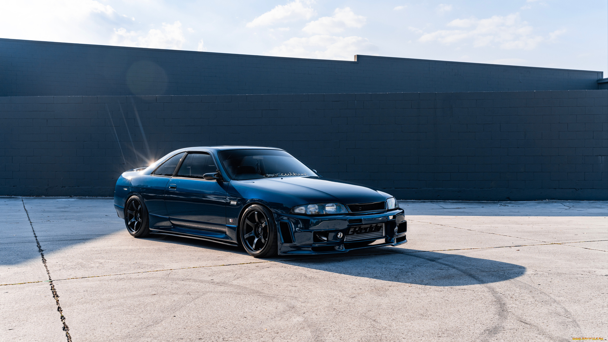 nissan skyline, , nissan, datsun, skyline, r33, stance, blue